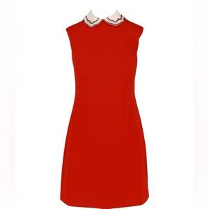 Maje Rangat Peter Pan Collar Dress